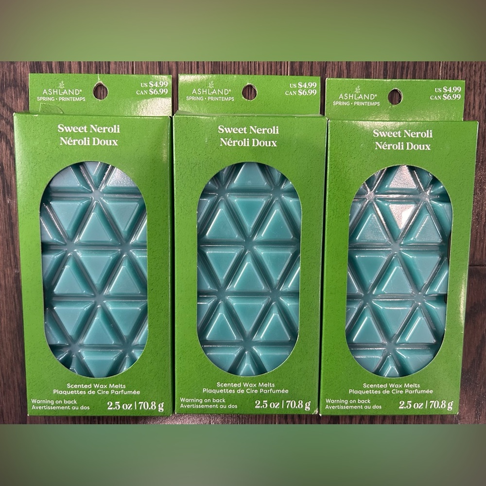 Ashland Sweet Neroli Teal Wax Melts NEW